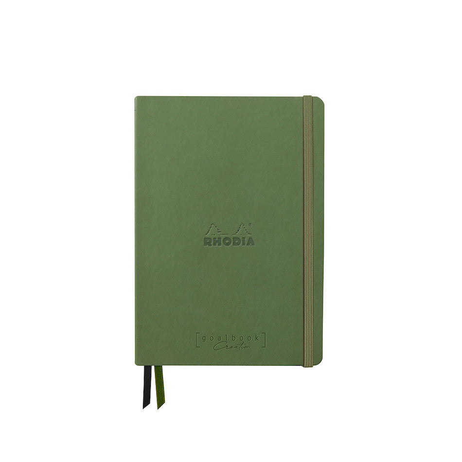 Rhodia Rhodiarama Goalbook Creation with Black Maya Paper Dotted A5 by Rhodia at Cult Pens