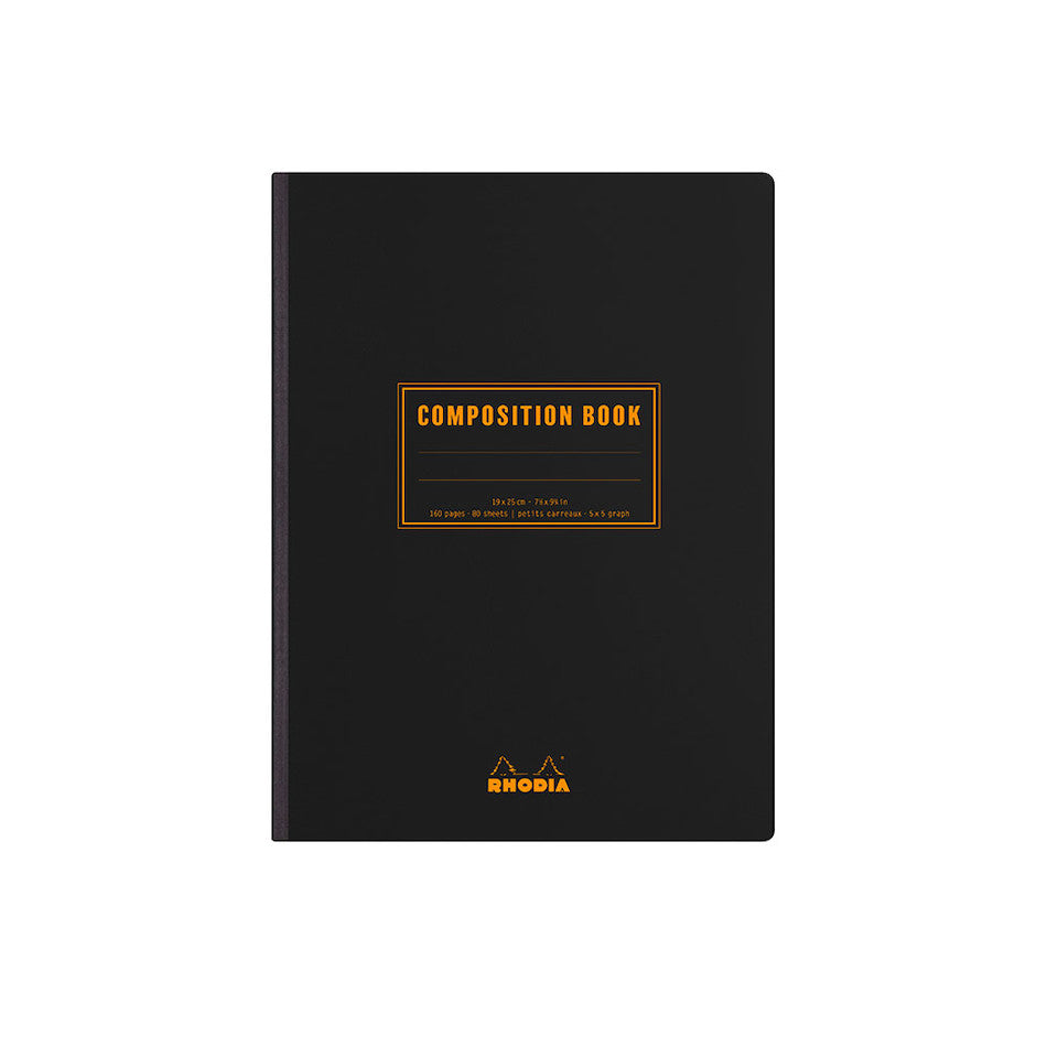 Rhodia Composition Book B5 Black