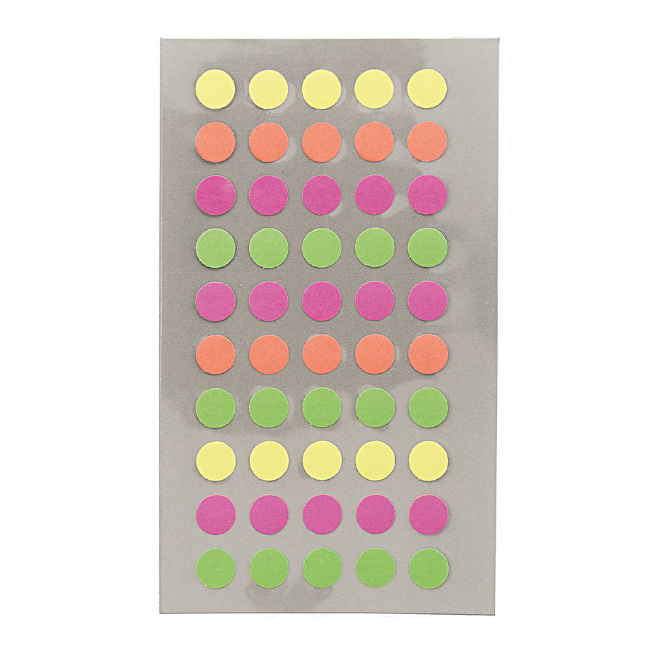Rico Office Sticker Neon Dots 8mm by Rico Design at Cult Pens