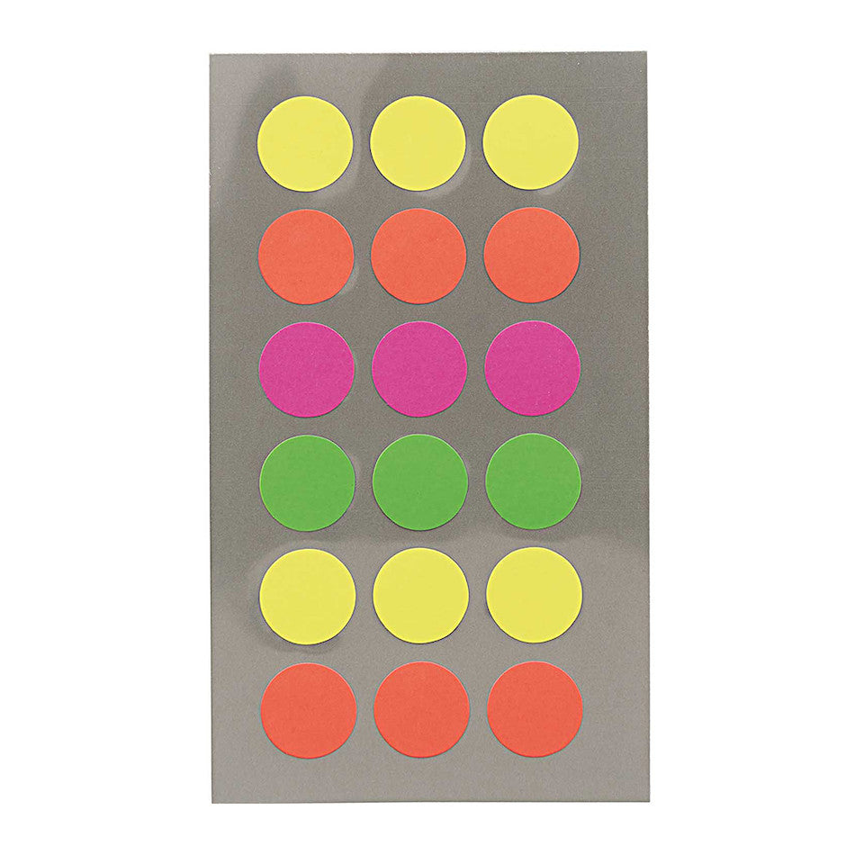 Rico Office Sticker Neon Dots 15mm