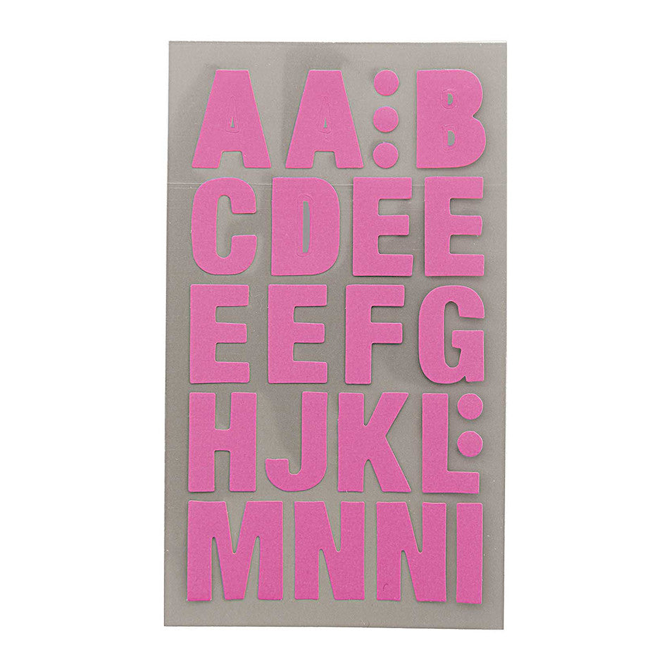 Rico Office Sticker Neon Pink Letters by Rico Design at Cult Pens