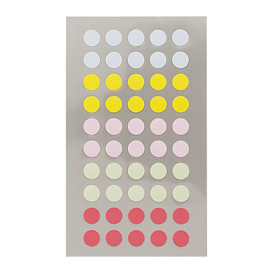 Rico Office Sticker Pastel Dots 8mm by Rico Design at Cult Pens