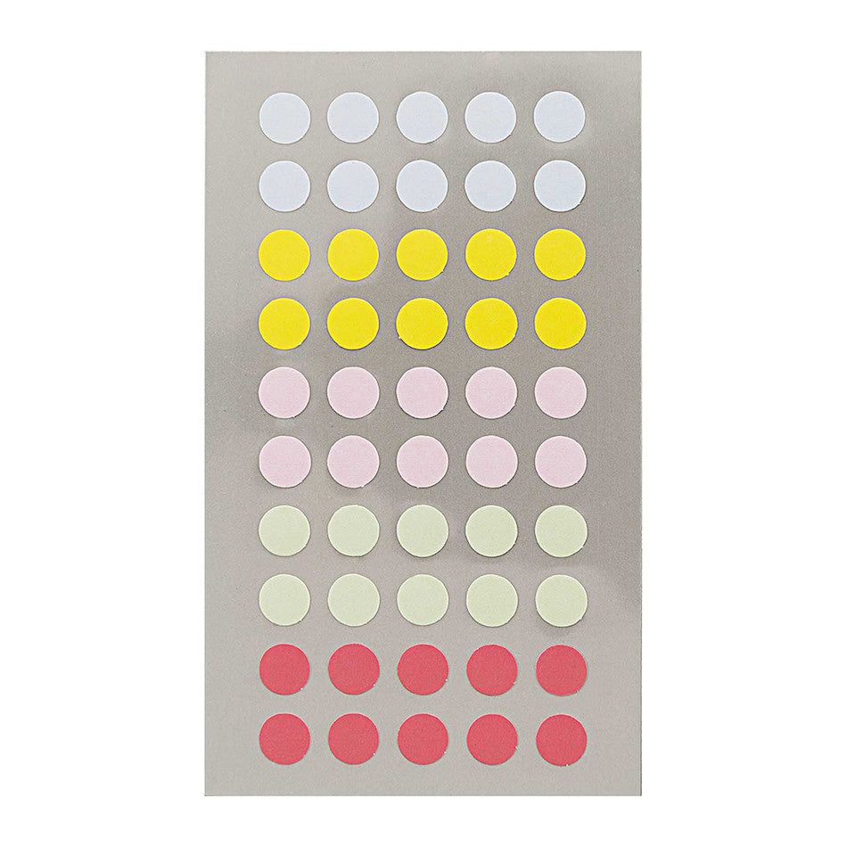 Rico Office Sticker Pastel Dots 8mm by Rico Design at Cult Pens