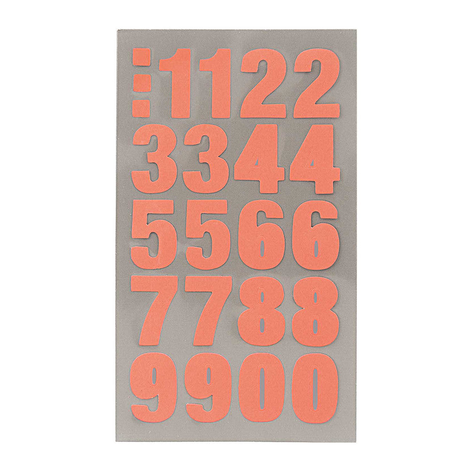 Rico Office Sticker Neon Red Numbers by Rico Design at Cult Pens