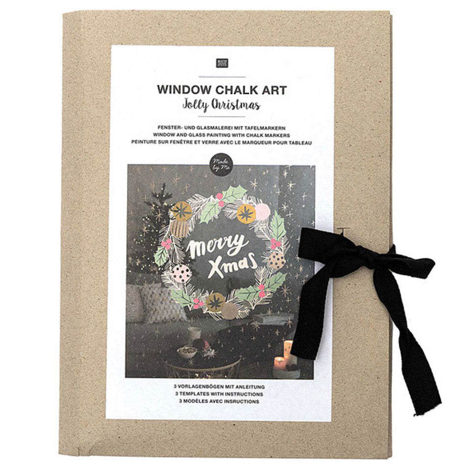 Rico Window Chalk Art Jolly Template Christmas by Rico Design at Cult Pens