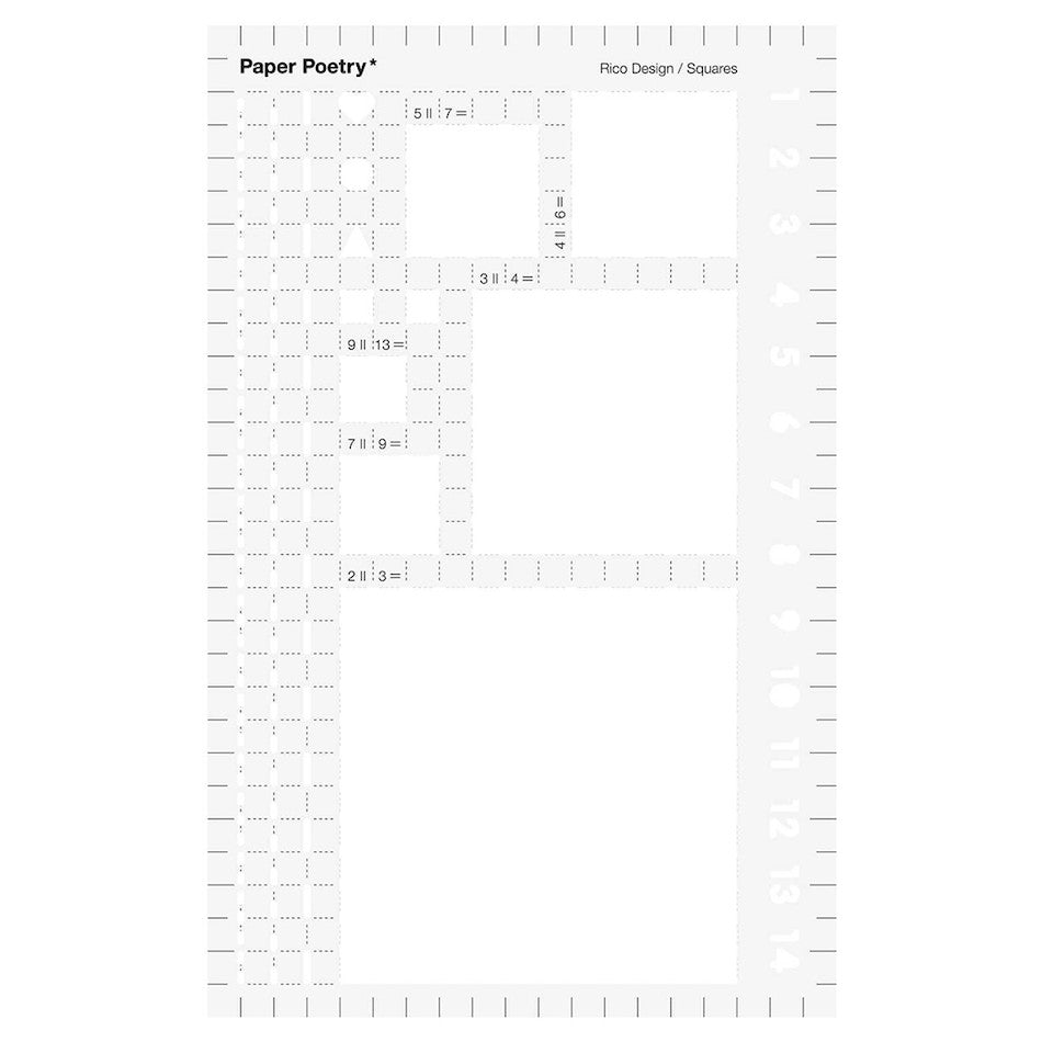 Rico Bullet Diary Stencil by Rico Design at Cult Pens