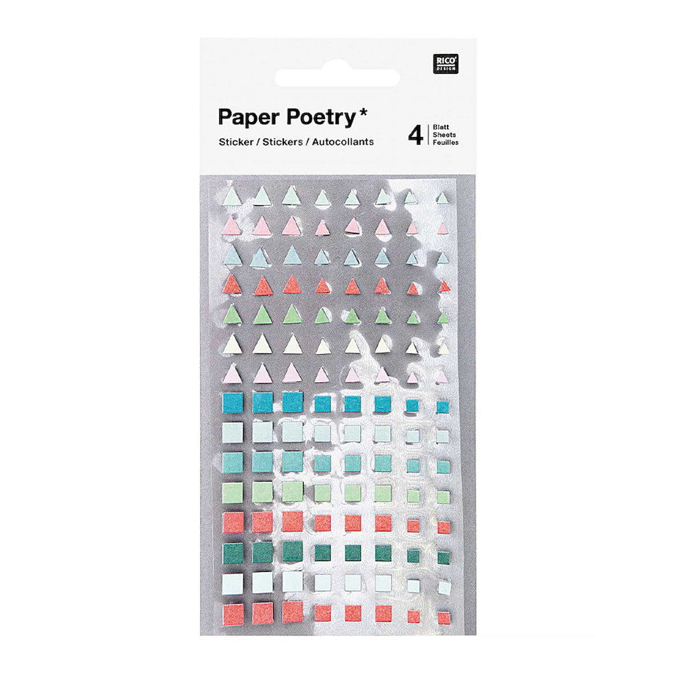 Rico Stickers Triangle/Square by Rico Design at Cult Pens