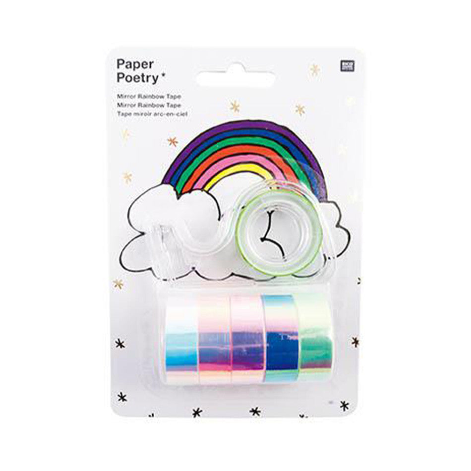 Rico Washi Tape Set Rainbow by Rico Design at Cult Pens