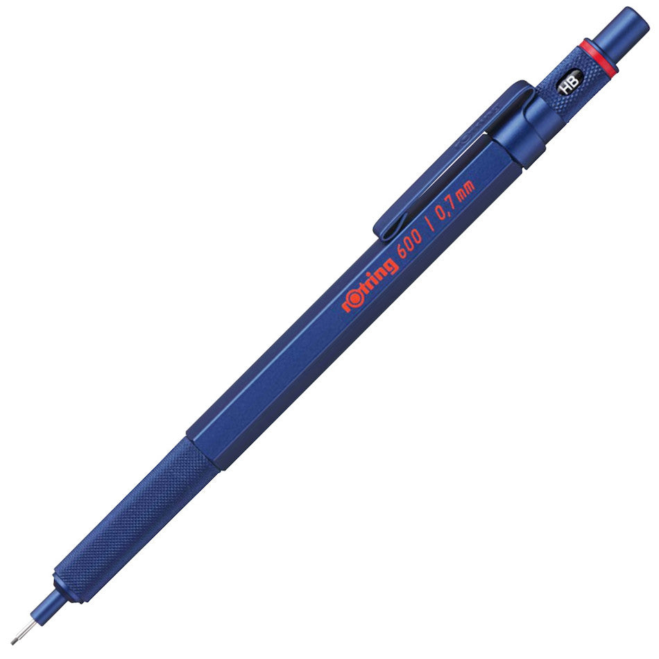 rotring 600 Mechanical Pencil Blue 0.7mm by rotring at Cult Pens