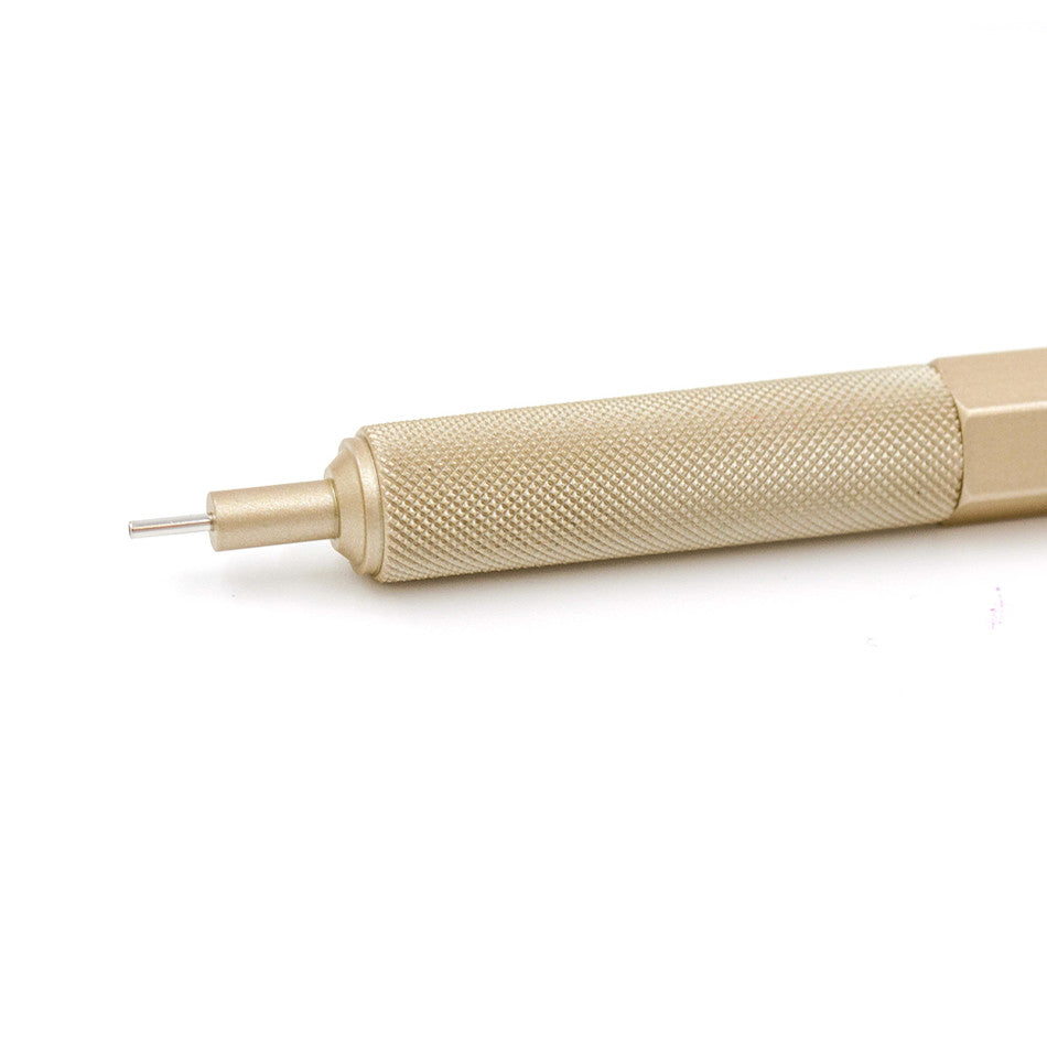 rotring 600 Mechanical Pencil Gold 0.5mm by rotring at Cult Pens