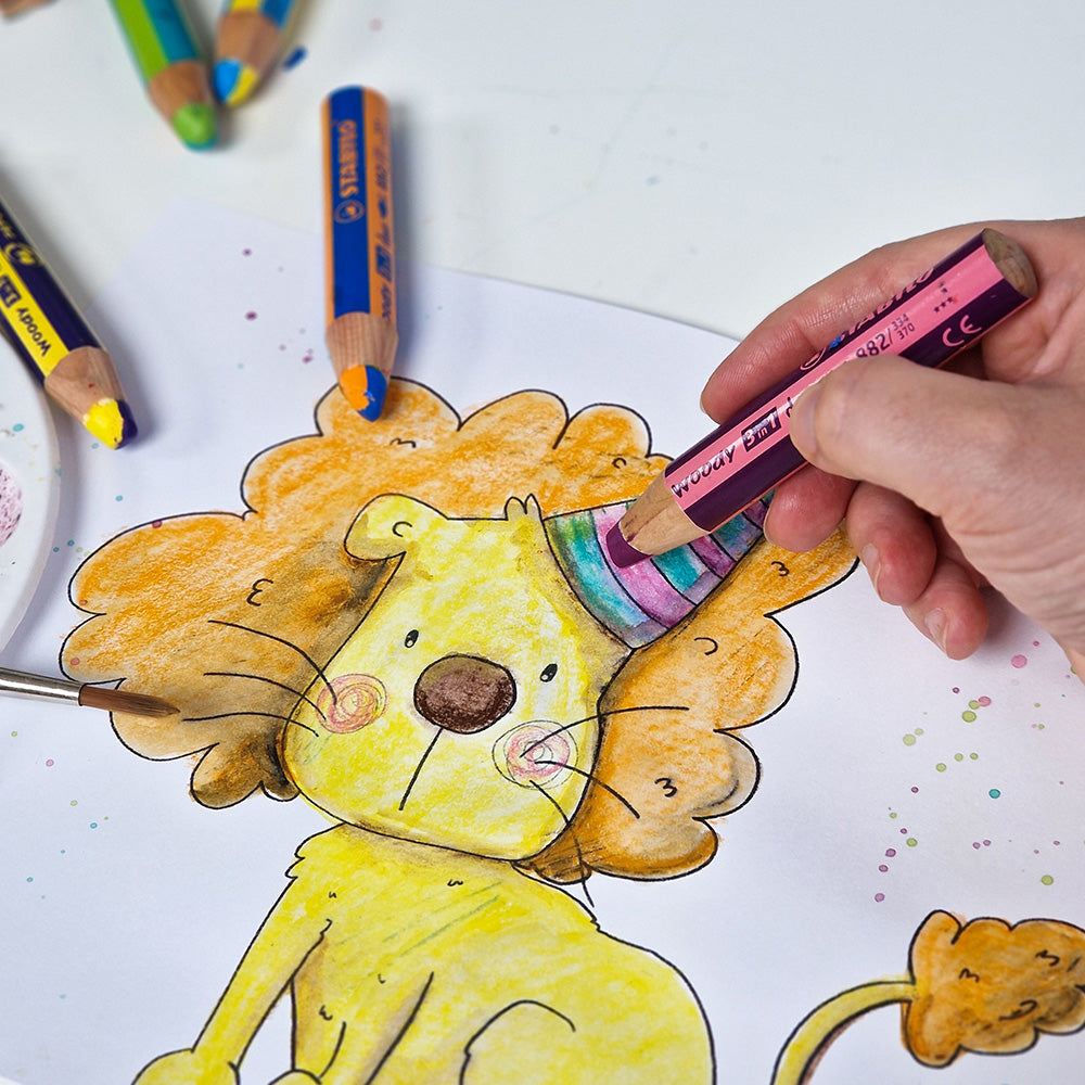 STABILO Woody Duo Set of 5 by STABILO at Cult Pens