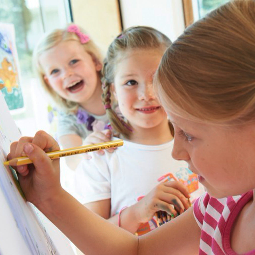 STABILO Trio Thick Colouring Pencil Set of 24 by STABILO at Cult Pens