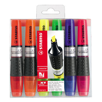 STABILO Luminator Highlighter Wallet of 6 by STABILO at Cult Pens