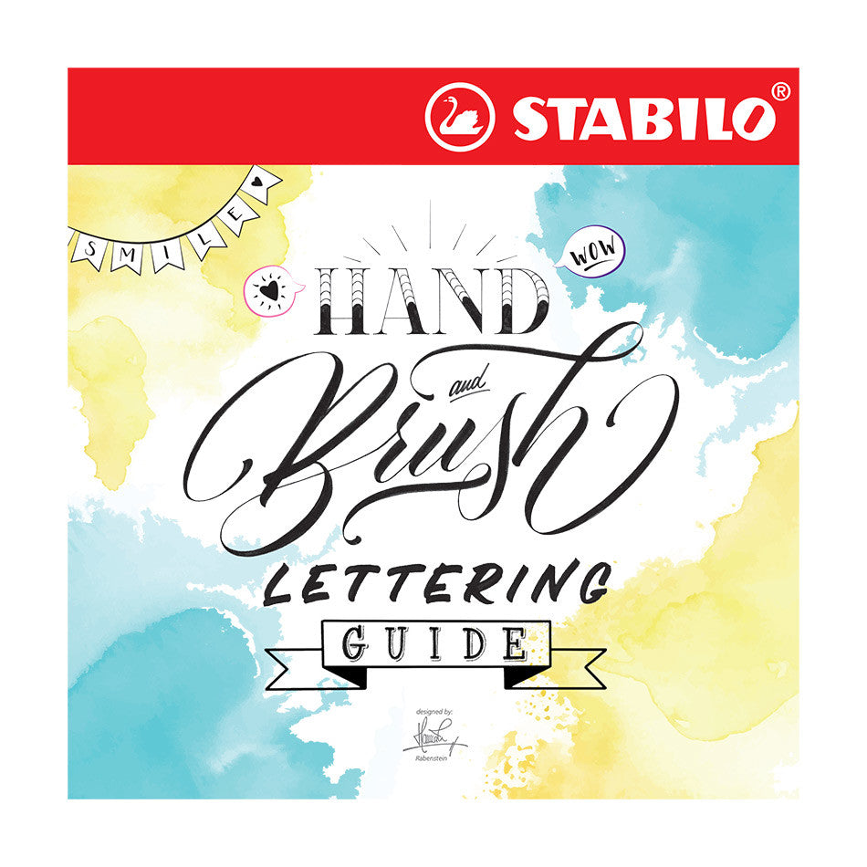 STABILO Hand and Brush Lettering Guide by STABILO at Cult Pens