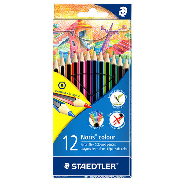 Staedtler Noris Colouring Pencil Set of 12 by Staedtler at Cult Pens