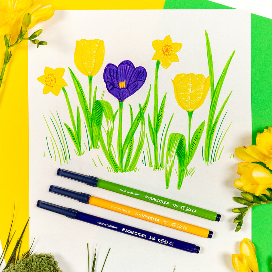 Staedtler Noris Fibre Tip Pen Set of 20 by Staedtler at Cult Pens