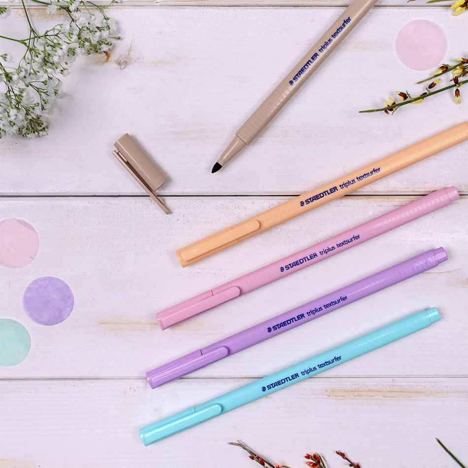 Staedtler Triplus Textsurfer Highlighter Box of 6 Pastel by Staedtler at Cult Pens