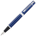 Sheaffer 300 Fountain Pen Glossy Blue with Chrome Trim by Sheaffer at Cult Pens