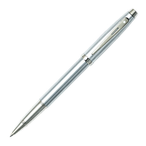 Sheaffer 100 Rollerball Pen Brushed Chrome by Sheaffer at Cult Pens