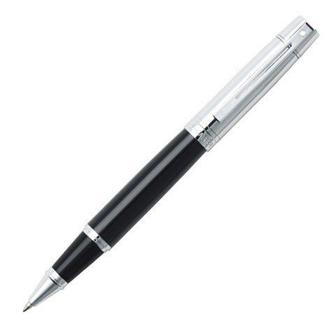 Sheaffer 300 Rollerball Pen Chrome and Black by Sheaffer at Cult Pens