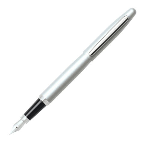 Sheaffer VFM Fountain Pen Strobe Silver by Sheaffer at Cult Pens