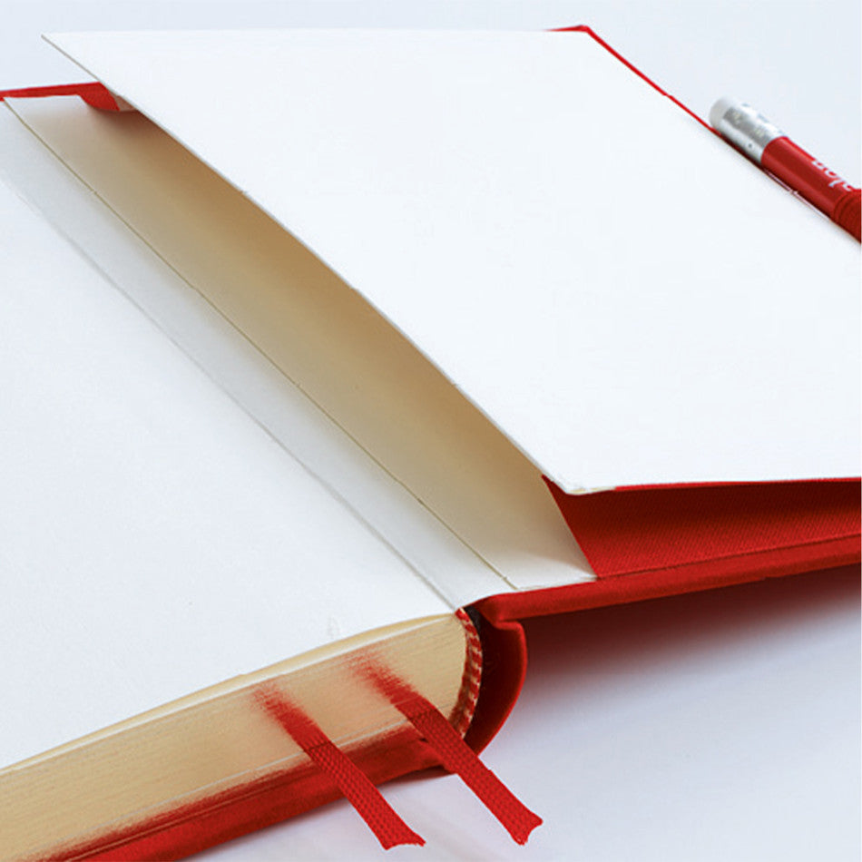 Semikolon Carpe Diem Notebook A5 Red Velvet by Semikolon at Cult Pens