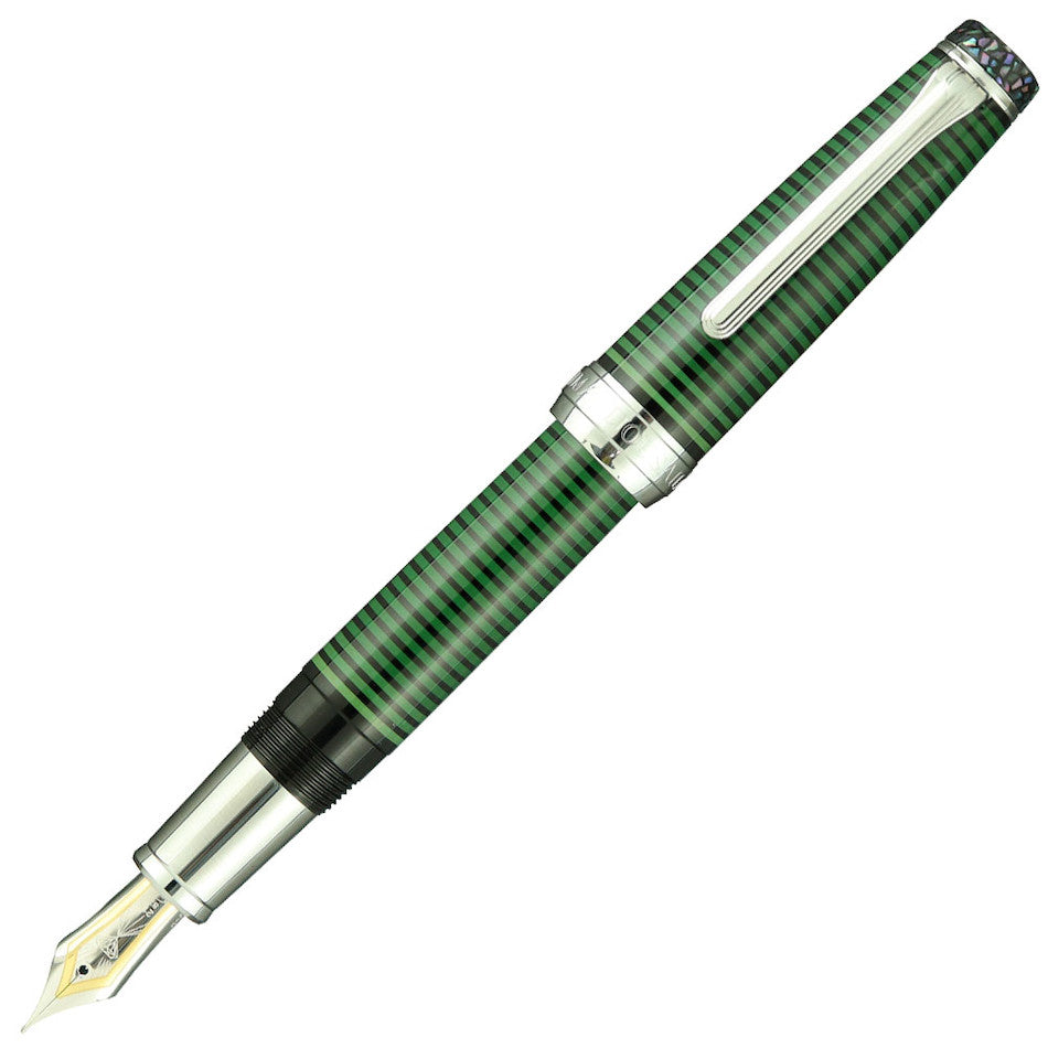 Sailor Wajima Bijou 2nd Edition Fountain Pen Emerald 21K Nib Limited Edition by Sailor at Cult Pens