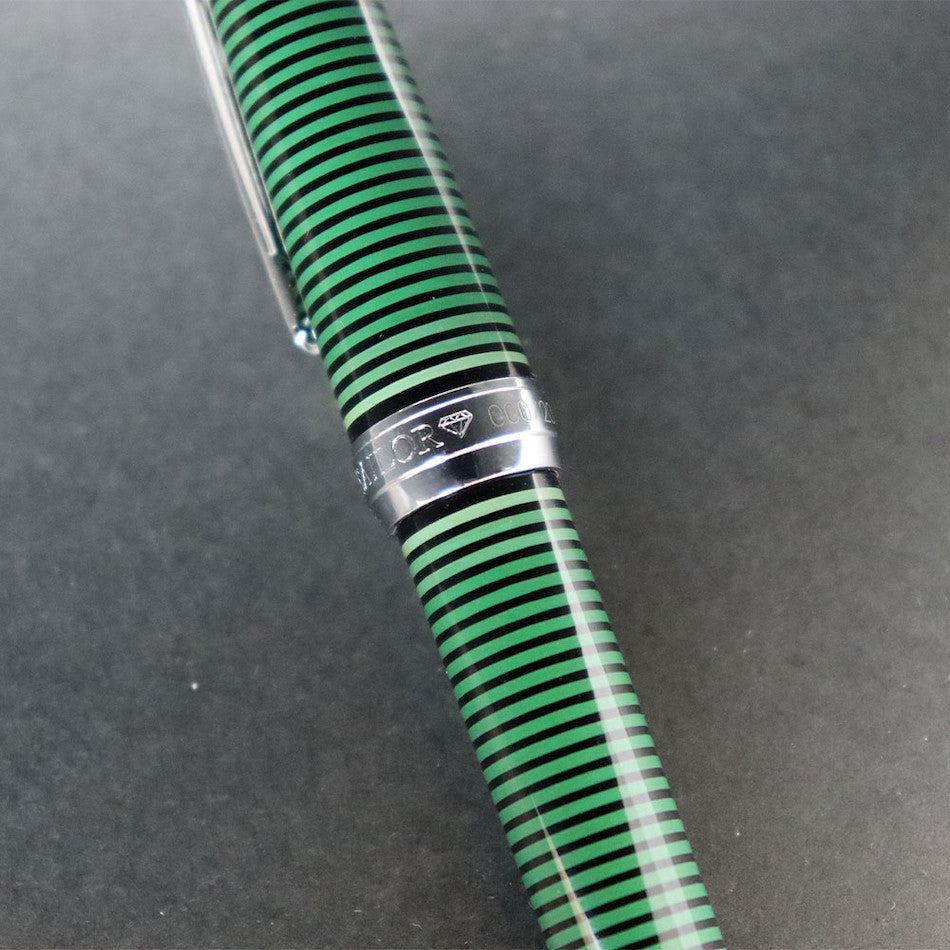 Sailor Wajima Bijou 2nd Edition Fountain Pen Emerald 21K Nib Limited Edition by Sailor at Cult Pens