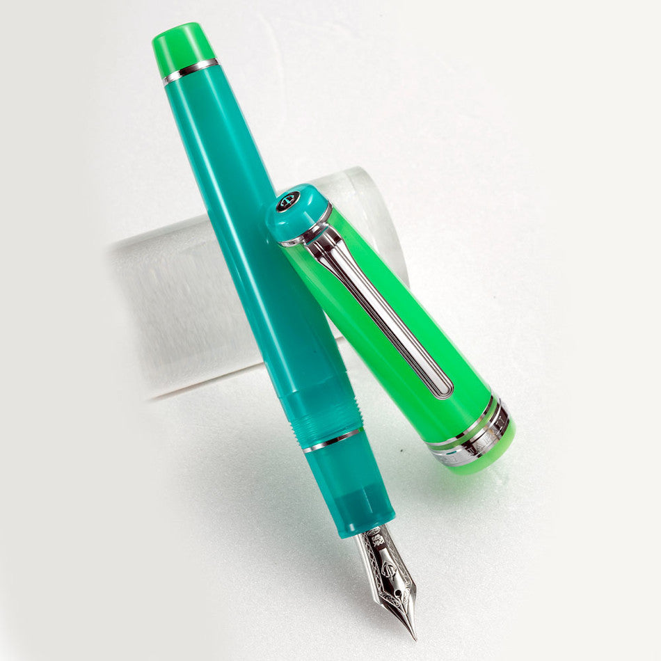 Sailor Professional Gear Slim Fountain Pen Aurora Borealis 14K Nib by Sailor at Cult Pens