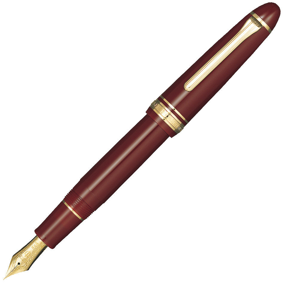 Sailor 1911 Large Fountain Pen Maroon with Gold Trim by Sailor at Cult Pens