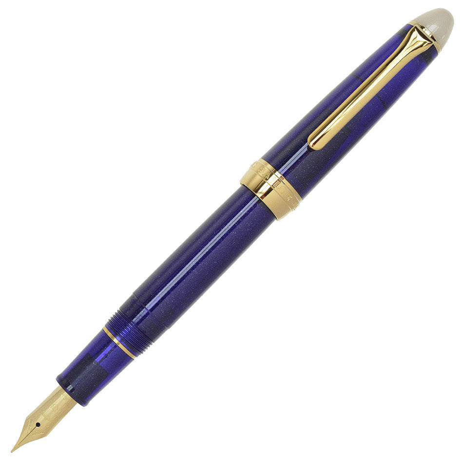 Sailor Shikiori Tsukuyo-no-Minamo Fountain Pen Navy Blue Yonaga by Sailor at Cult Pens