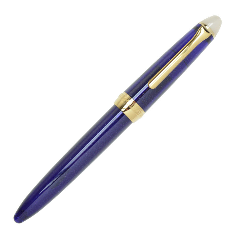 Sailor Shikiori Tsukuyo-no-Minamo Fountain Pen Navy Blue Yonaga by Sailor at Cult Pens