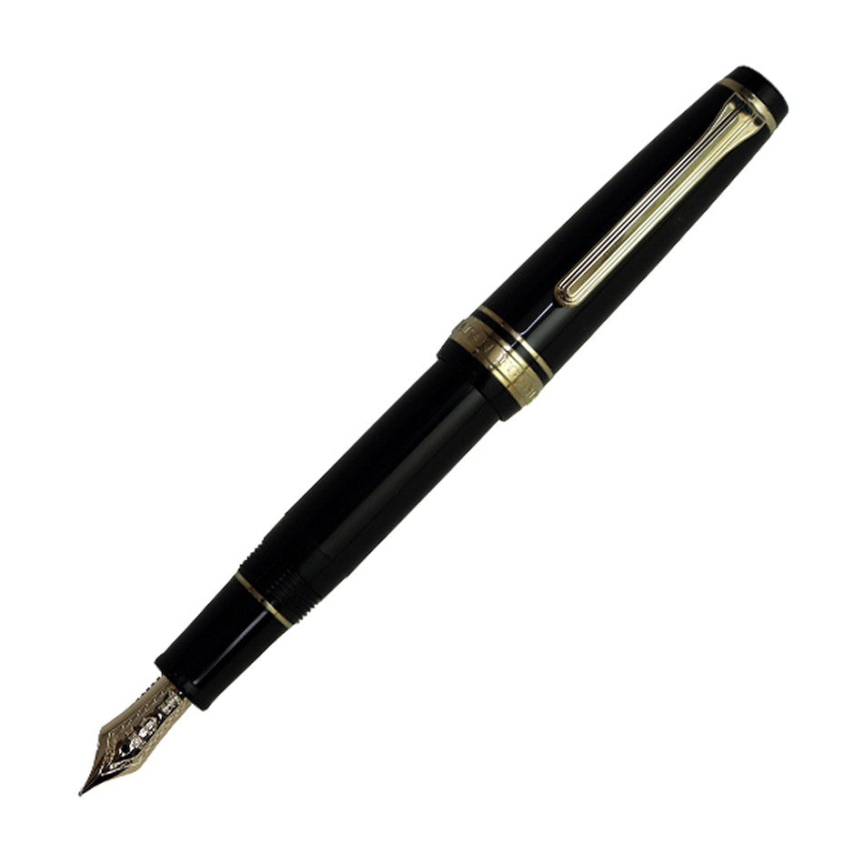 Sailor Professional Gear Slim (Sapporo) Mini Fountain Pen Black by Sailor at Cult Pens