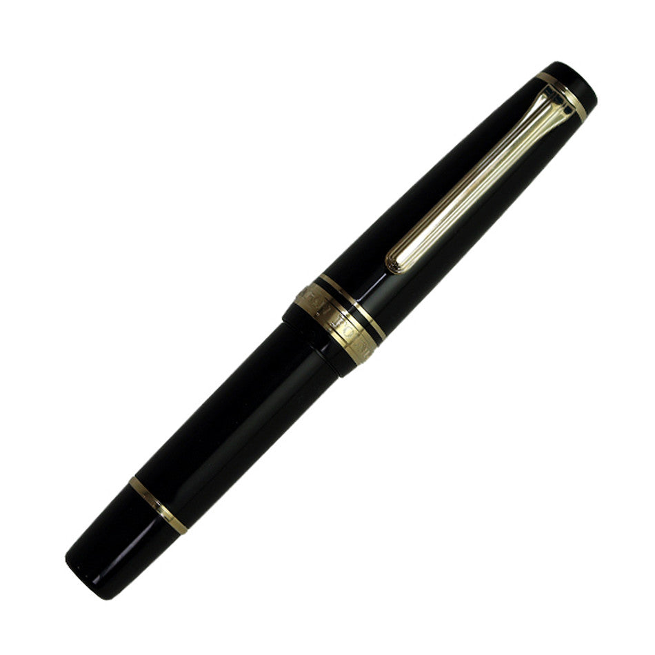 Sailor Professional Gear Slim (Sapporo) Mini Fountain Pen Black by Sailor at Cult Pens