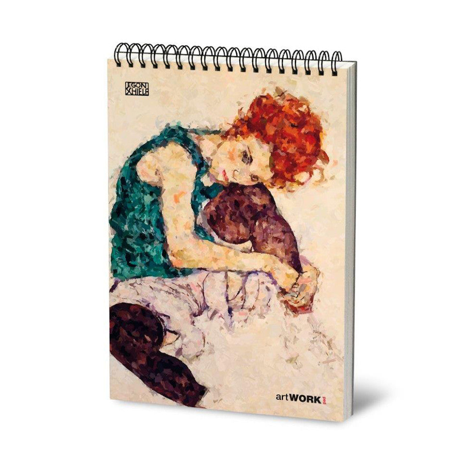 Stifflex artWORK Spiralbound Paint Pad Schiele 24 x 33 by Stifflex at Cult Pens