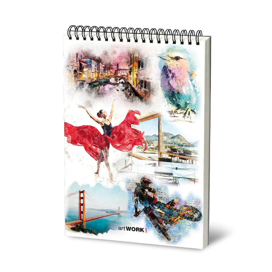 Stifflex artWORK Spiralbound Watercolour Pad Watercolour 1 24 x 33 by Stifflex at Cult Pens