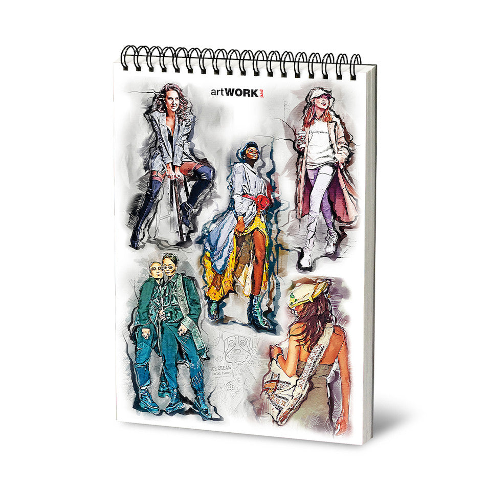 Stifflex artWORK Spiralbound Marker Pad Fashion Marker 24 x 33 by Stifflex at Cult Pens