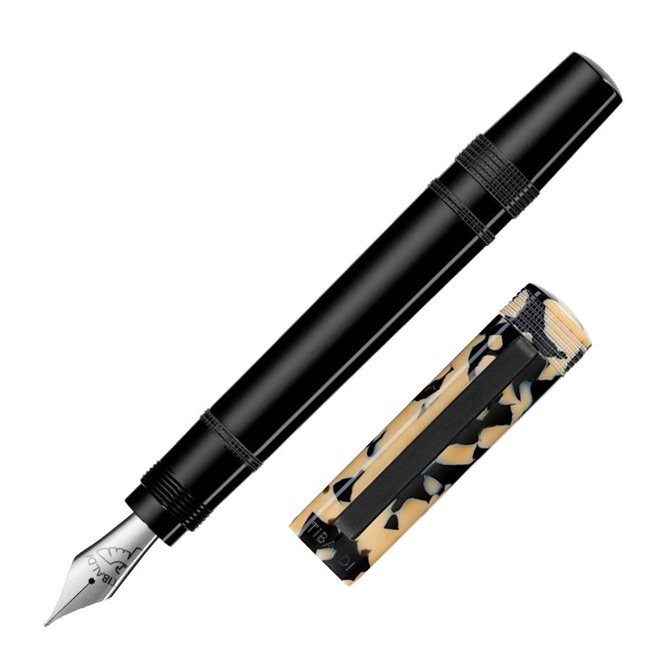Tibaldi Perfecta Fountain Pen Tortoise Beige by Tibaldi at Cult Pens