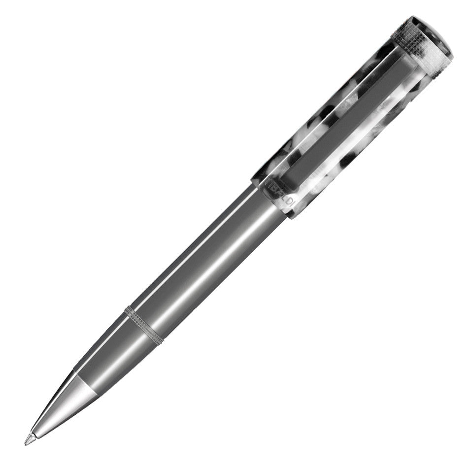 Tibaldi Perfecta Ballpoint Pen Stonewash Grey by Tibaldi at Cult Pens