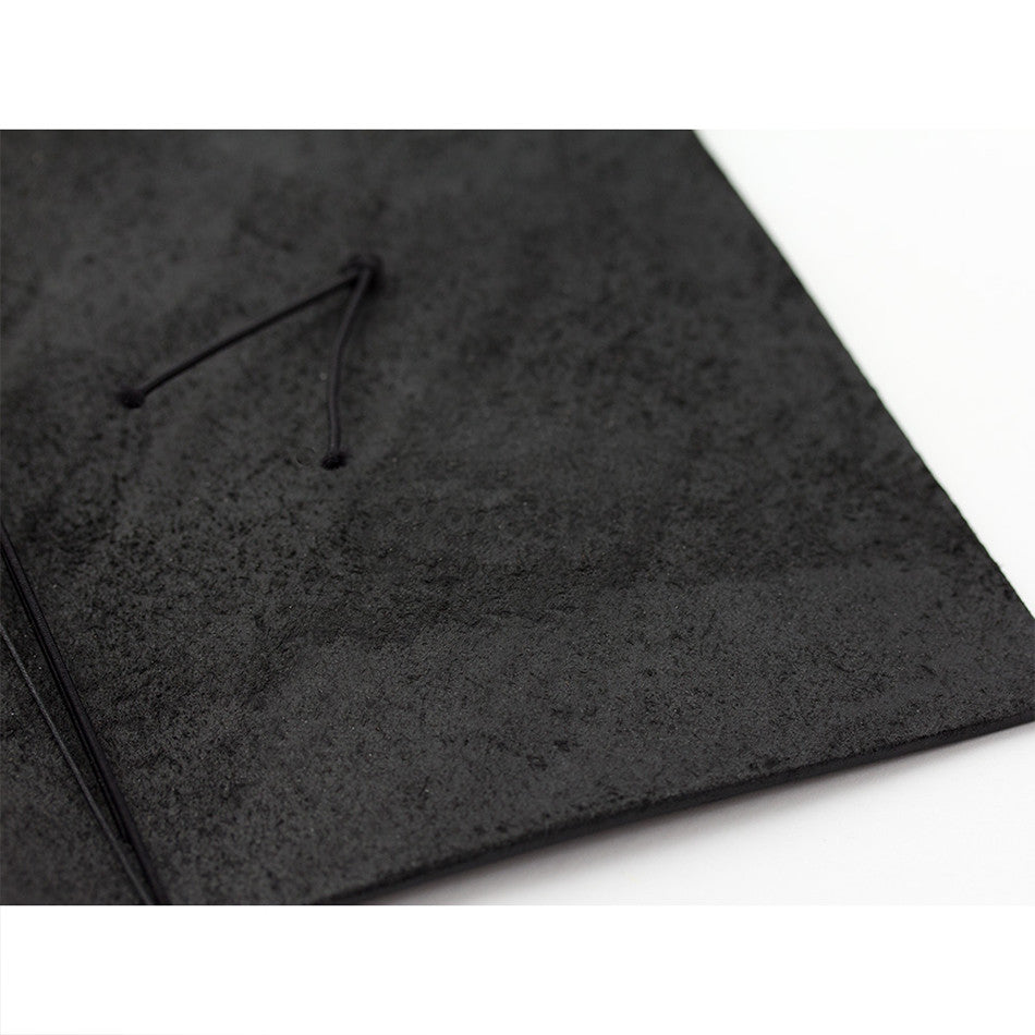 TRAVELER'S COMPANY Traveler's Notebook Leather Black by TRAVELER'S COMPANY at Cult Pens