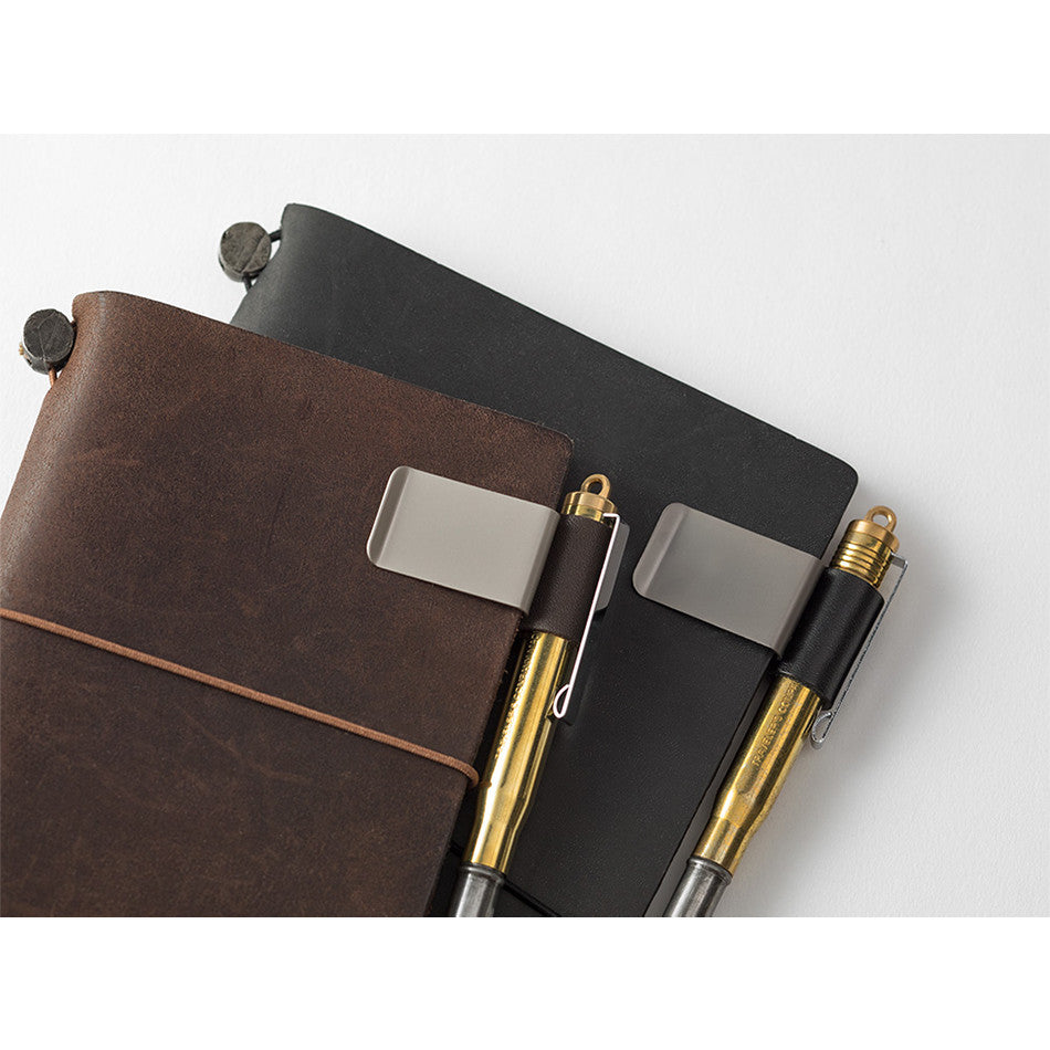 TRAVELER'S COMPANY Penholder Medium Brown by TRAVELER'S COMPANY at Cult Pens