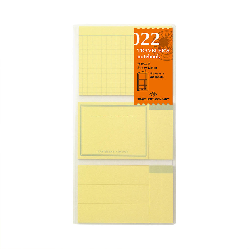 TRAVELER'S COMPANY Notebook Refill Sticky Memo Pad by TRAVELER'S COMPANY at Cult Pens