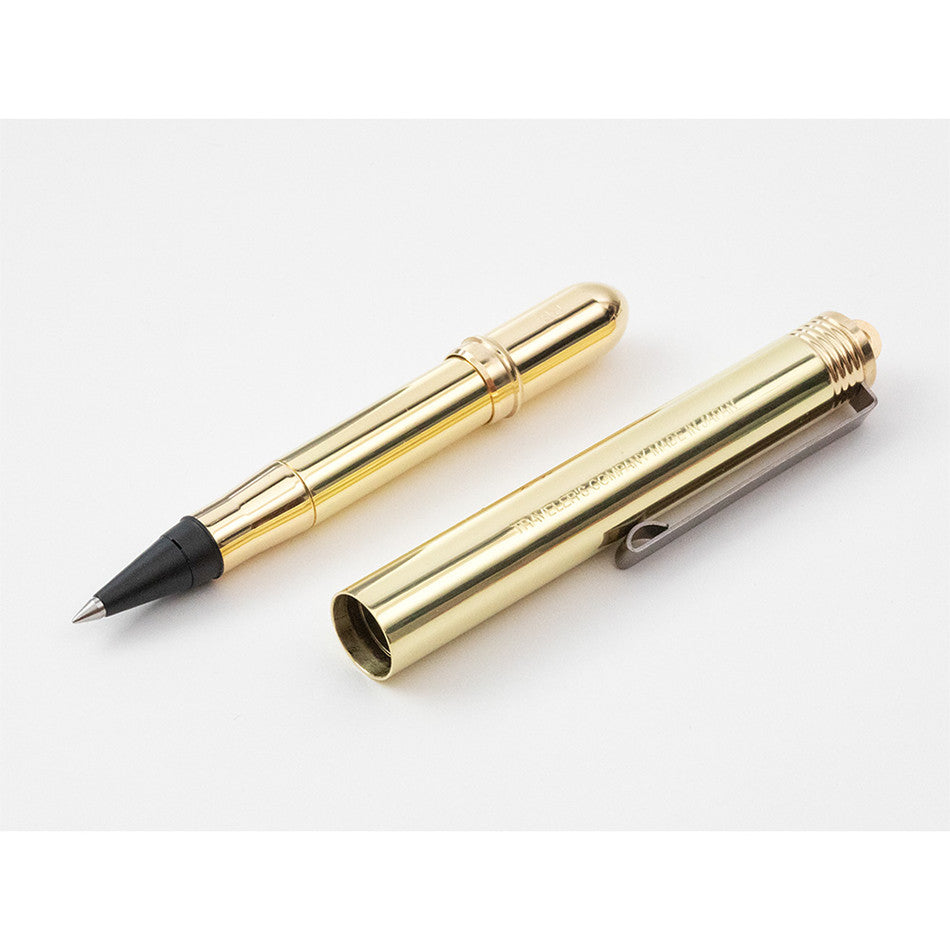 TRAVELER'S COMPANY BRASS Rollerball Pen by TRAVELER'S COMPANY at Cult Pens