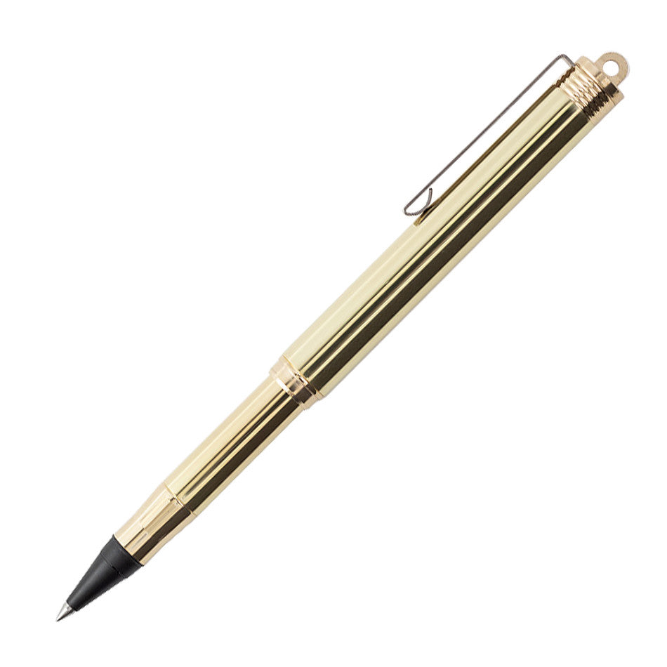 TRAVELER'S COMPANY BRASS Rollerball Pen by TRAVELER'S COMPANY at Cult Pens