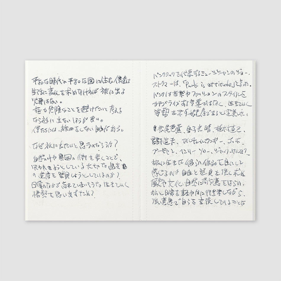 TRAVELER'S COMPANY Notebook Refill Passport Size Light Paper by TRAVELER'S COMPANY at Cult Pens