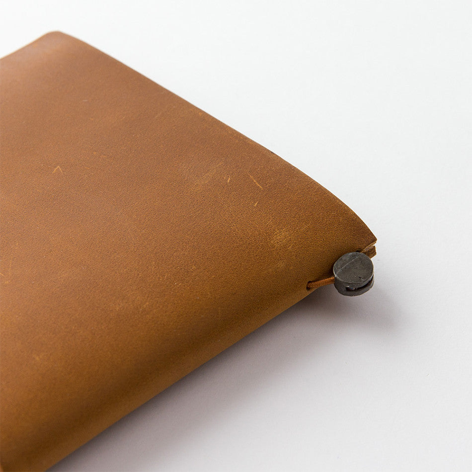 TRAVELER'S COMPANY Traveler's Notebook Leather Camel by TRAVELER'S COMPANY at Cult Pens