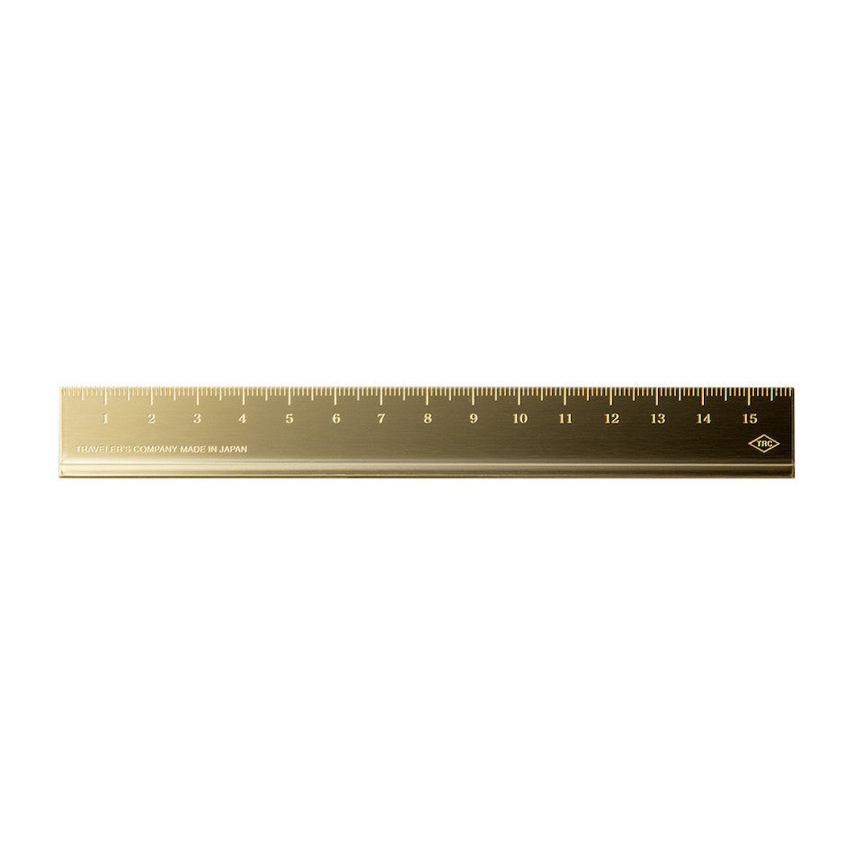 TRAVELER'S COMPANY BRASS Ruler by TRAVELER'S COMPANY at Cult Pens