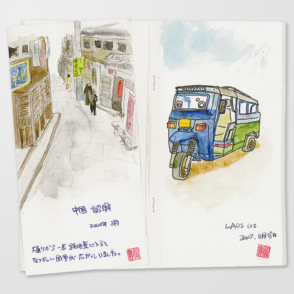 TRAVELER'S COMPANY Traveler's Notebook Sketch Paper Refill by TRAVELER'S COMPANY at Cult Pens