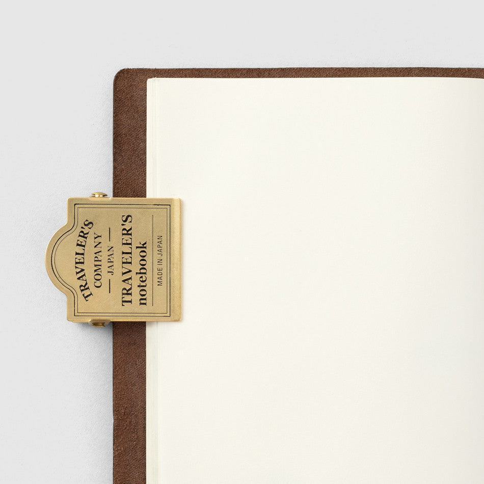 TRAVELER'S COMPANY Brass Clip Logo by TRAVELER'S COMPANY at Cult Pens