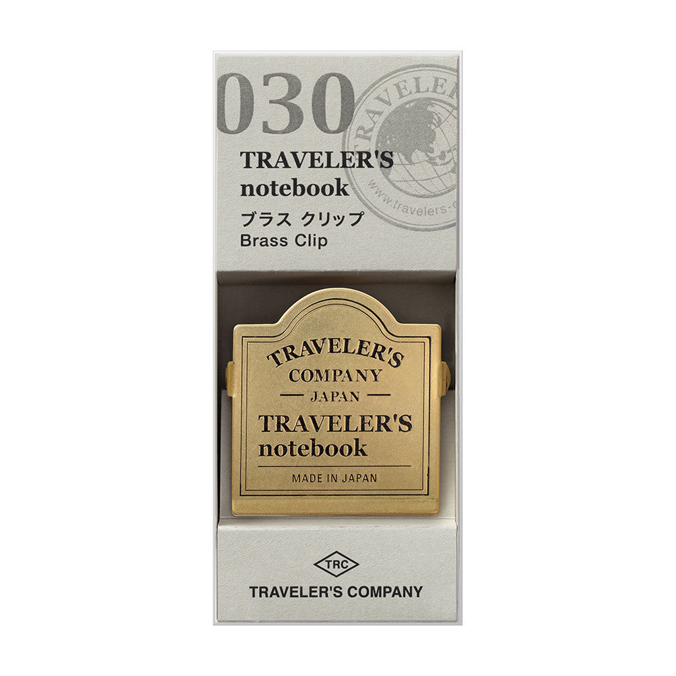 TRAVELER'S COMPANY Brass Clip Logo by TRAVELER'S COMPANY at Cult Pens